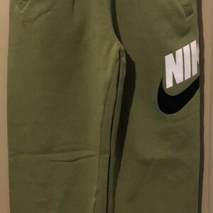 Nike Kids Olive Green Sweatpants
